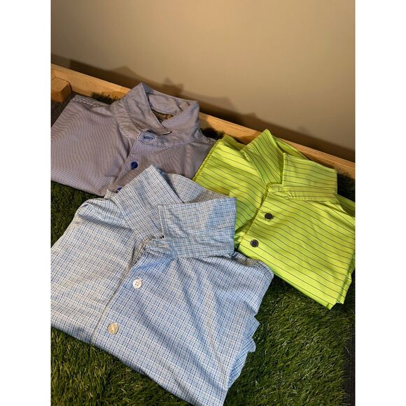 Premium Bundle of 3 Golf Polos, Footjoy & Peter Millar - Picture 1 of 4